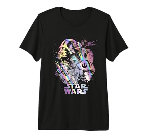 T-shirt Star Wars Holographic Poster parfait pour les sorties geek et ciné