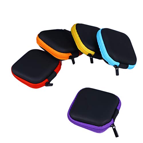 EVA Headphone Storage Bags, Storage Case for Headphones, Earbuds, Headband Organizing and Protecting Small Electronic Devices During Daily Use and Travel