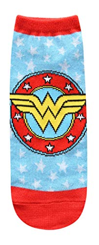 Hyp DC Comics Wonder Woman Classic Juniors/Women's 5 Pack Low Cut Ankle Socks4