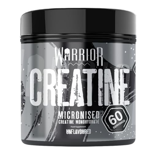 Warrior Creatine Monohydrate Powder 300g - Pure Micronised Creati...