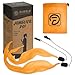Produktbild Diabolo Freizeitsport UV leucht Poi in Orange - Angel Wings Spinning Pois. Spiral Pois, Soft-Pois für Anfänger und Profis