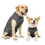 HEYWEAN Body Chien Post operatoire Femelle Combinaison sterilisation Body pour Chien Castration Male t Shirt Medical Déguisements pour Chiens alternatives aux Collerettes pour Chiens