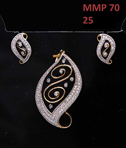 Collar de oro de 18 quilates y circonitas el regalo ideal de joyería étnica 2
