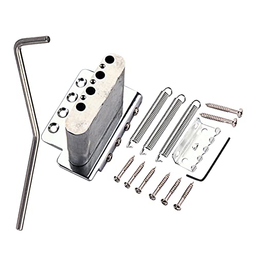 Yungluner Electric Guitar Tremolo Bridge Kit Guitar Tremolo Bridge System 4-String Box Guitar Replacement Parts Durable Bass Guitar Accessories Gifts thumb #4