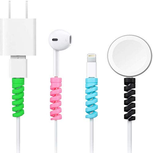 Zoreo Spiral Charger Spring Cable Protector Data Saver Charging Cord Protective Cover for Both Ends | All Android and Smartphones Cables Clips (Pack of 1) (B09CFP542F) Amazon Price History, Amazon Price Tracker
