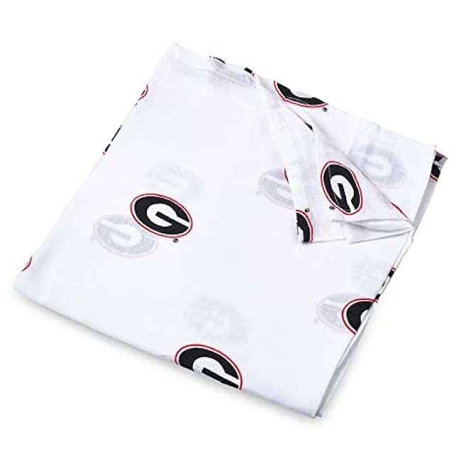 University of Georgia Muslin Swaddle Blanket 47x47in