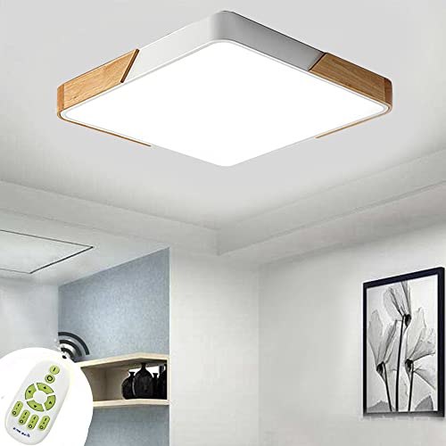 Plafonnier LED dimmable de 3000K à 6500K avec télécommande pour salon