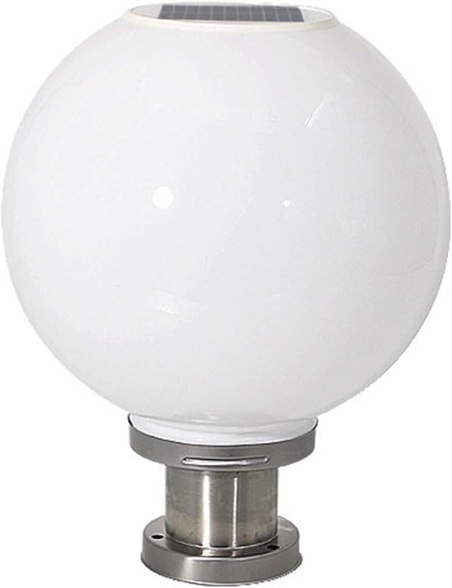 Lampe solaire sphérique luminaire décoratif de jardin étanche pour rue et paysage 25cm