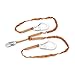 Shock-Absorbing Lanyard, 2 Leg, Polyester