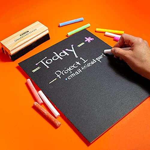 Bazic White Chalk, Standard Size Blackboard Chalkboard Chalks, Great Game Activity For Kids, Art Teacher Office School Home (24/Pack), 1-Pack #TOP3