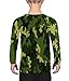 UPF 50+ Rash Guard for Boys Long Sleeve,Camo Swim Shirt United States Flag Sun Protection Rashguard Quick Dry Swimwear