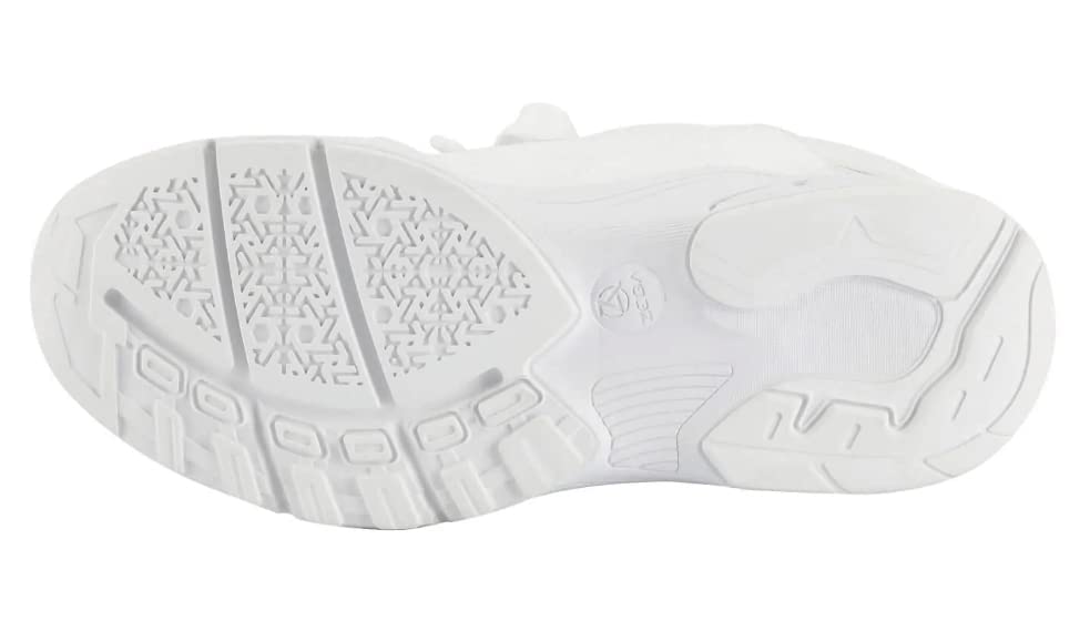 Image of ZEBA Women's Snow White Size 6.5 Hands Free Slip-On Walking Shoes