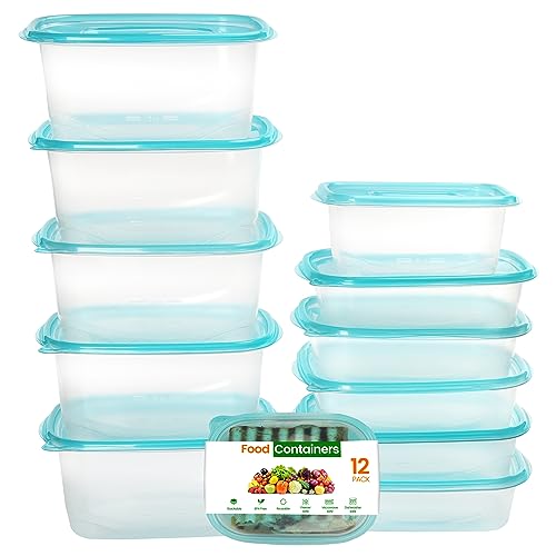 WELLGRO Lot De 16 Boîtes De Conservation Avec étiquettes, Stylo