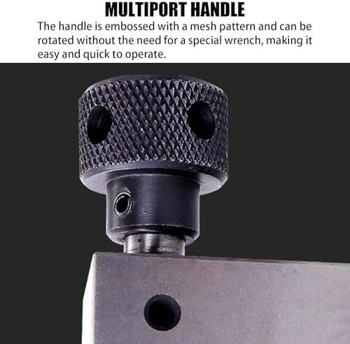 Portable Precision Vise for Woodworking, Chainsaw & Milling Machines - 3in Bench Clamp for Jewelry, Diamonds & Precision Parts Finishing - Durable & Versatile Tool