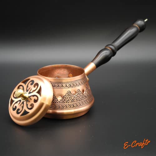 E-Craftr Incense Holder | Incense Burner | Copper Incense Holder | Copper Frankincense |%100 Copper Incense Holder | Handcrafted Copper Burner | Handcrafted Incense Holder #TOP2