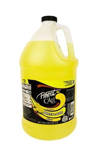 Finest Call Premium Sweet & Sour Ready-to-Use Drink Mix, 1 Gallon Bottle (128 Fl Oz)