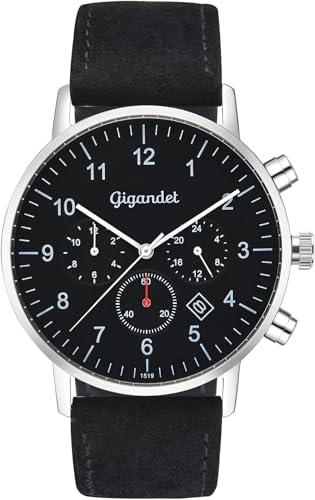 Montre Gigandet Hommes Quartz Japonais : l'accessoire idéal du bureau aux soirées