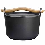 iittala vase set Cerankochfeld geeignet Iittala 300030 Sarpaneva Kochtopf Gusseisen emailliert 3 Liter