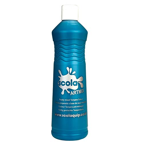 Image of Ready Mixed Paint Turquoise 600ml Bottle