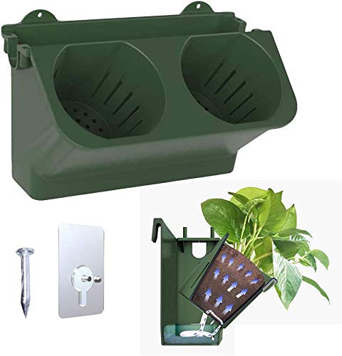 Self Watering Vertical Pocket Garden Wall Planter Outdoor Hanging for Indoor/Outdoor/Balcony/Terrace Decoration