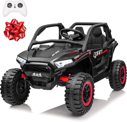 24V 2-Seater Off-Road Ride-On Car with Bluetooth