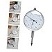 PRETYZOOM 1Pc High Precision Dial Indicator Measuring Tool for Accurate Measurement Shockproof Design Smooth Adjusting Bezels for Mechanical and Industrial Use