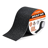 SIKEDEPRO 4' x 33Ft Heavy Duty Anti-Slip Tape,Skateboard Grip Tape, Non-Skid Safety Traction Tape for...