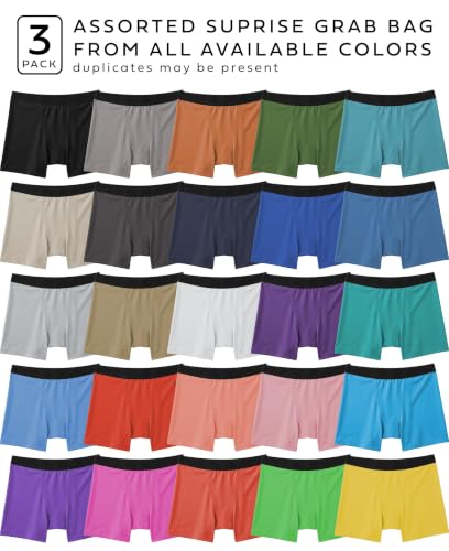 Image of Sexy Basics Women's Boy Short Boxer Briefs | Ultra Soft | Boyleg Trunks | Multi Pack Colors