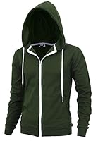 Algopix Similar Product 7 - DELIGHT Mens Fashion Fit FullZip