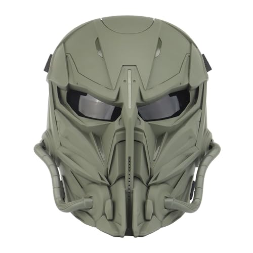Masque protection intégral respirant idéal pour scénarios Wargame et Halloween