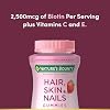 Nature's Bounty Optimal Solutions Gomitas de Vitaminas para Cabello, Piel y Uñas, Gomita 80 unidades (Paquete de 1) 6