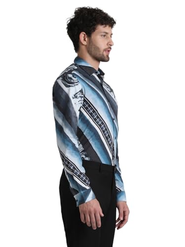 Image of Jack & Jones Men's Cotton Slim Fit Shirt