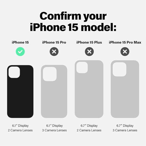 Protection magnétique iPhone 15 Incipio Grip robuste