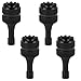 4 Pcs Aluminum Alloy Remote Controller Sticks Joystick for DJI RC/RC2 for Mini 3/Mini 3 Pro/Mini 4 Pro/Air 3/3S/Air 2S/Neo/Mavic 4 Pro/Mavic 3/Mavic 3 Pro/Mavic 3 Drone Replacement (Black)