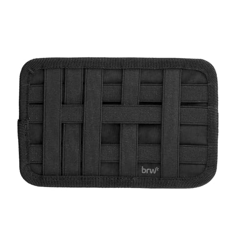 BRW Estojo Escolar Nylon Multi Elastico Preto