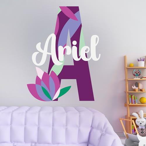 Vinilo Decorativo Flores Personalizado para Pared