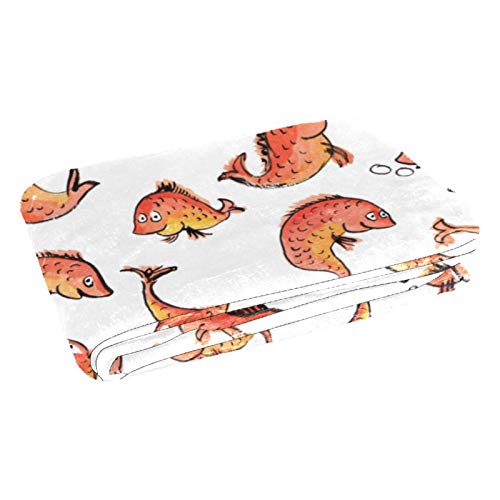 Couverture chaude imprimé pêche en flanelle de qualité supérieure - 3