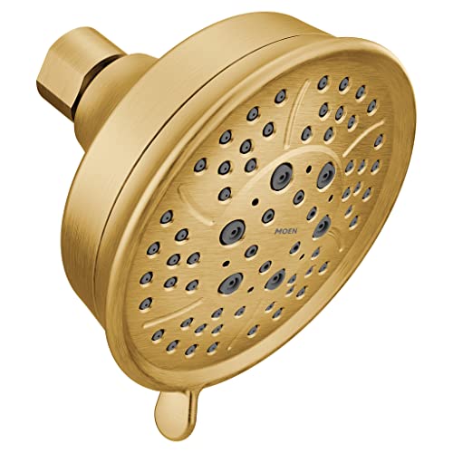 Moen 3638Bg Showering Acc-Core Four-Function 4-3/8" Diameter Spray Head Standard, Brushed Gold #TOP1
