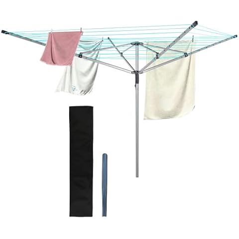 BARGAINS-GALORE 50m Rotary Airer with Cover Cover