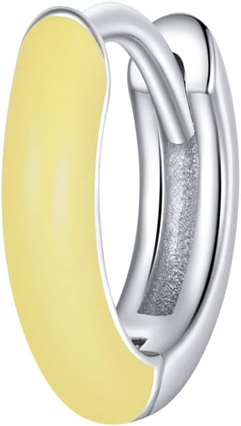 Boucles d'oreilles dorées 925 d'une brillance pure en argent et or blanc