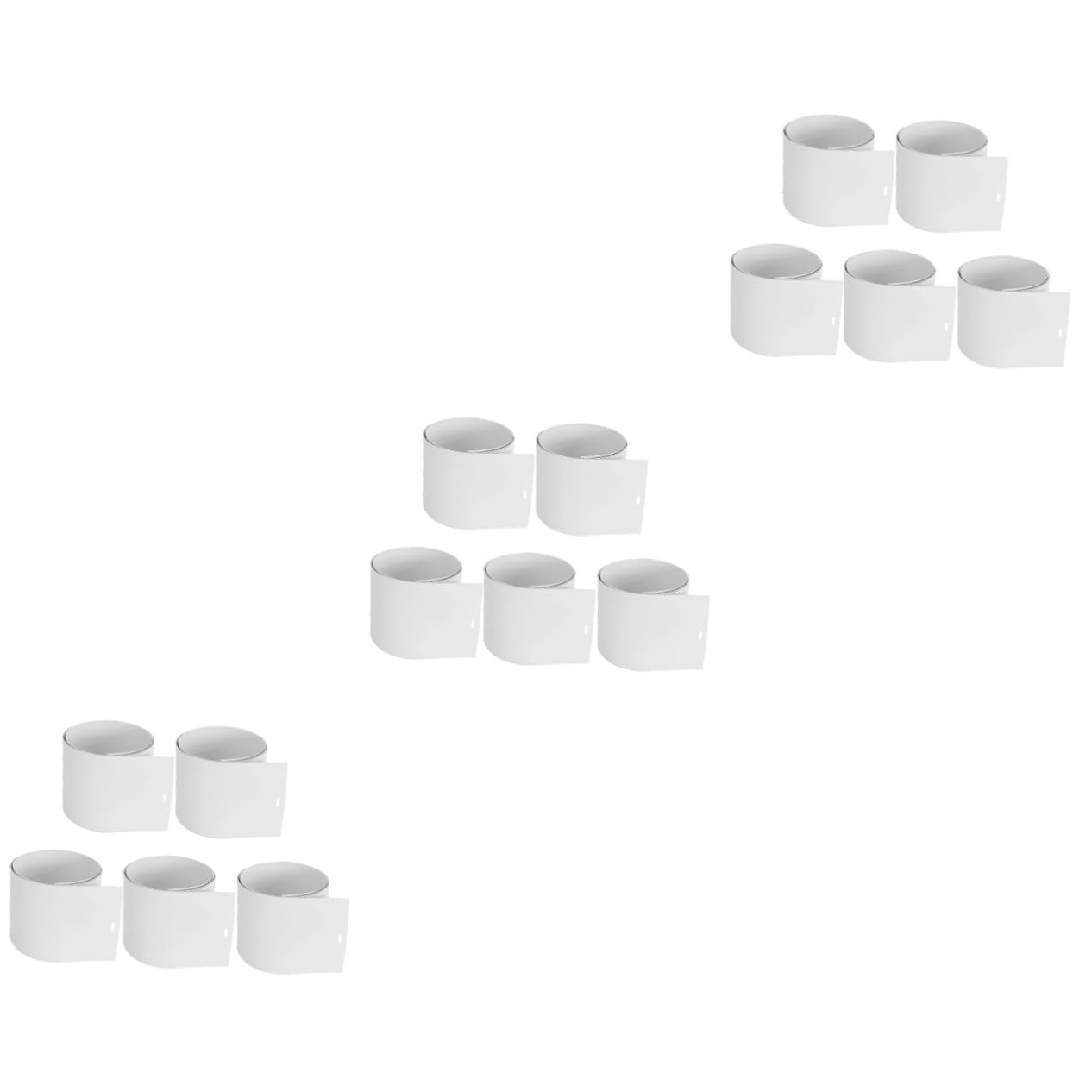 Uonlytech 15 pcs Doors and Windows Replacement Vertical Blind slats Replacement Blinds Vertical slats Vertical Blinds Replacement PVC Vertical Blind Replacement slats Replace White