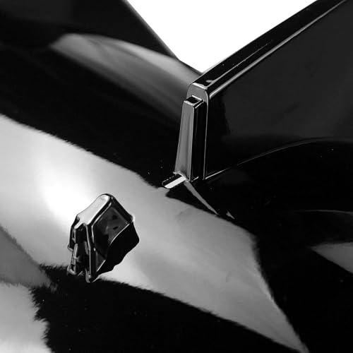 Diffuseur arrière Tesla Model 3 protection et style noir brillant