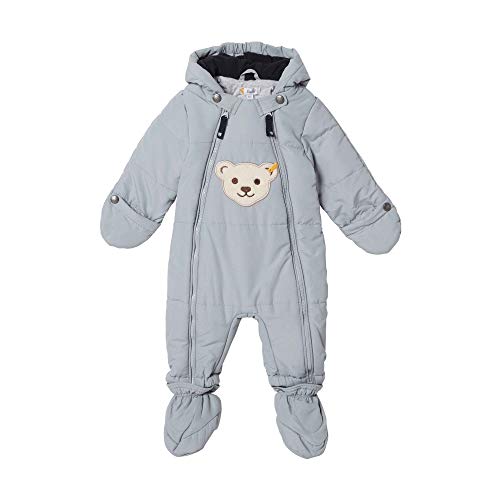 Preisvergleich Produktbild steiff Snow Overall mit zwei Reißverschlüssen, Grau (QUARRY 8200), 86