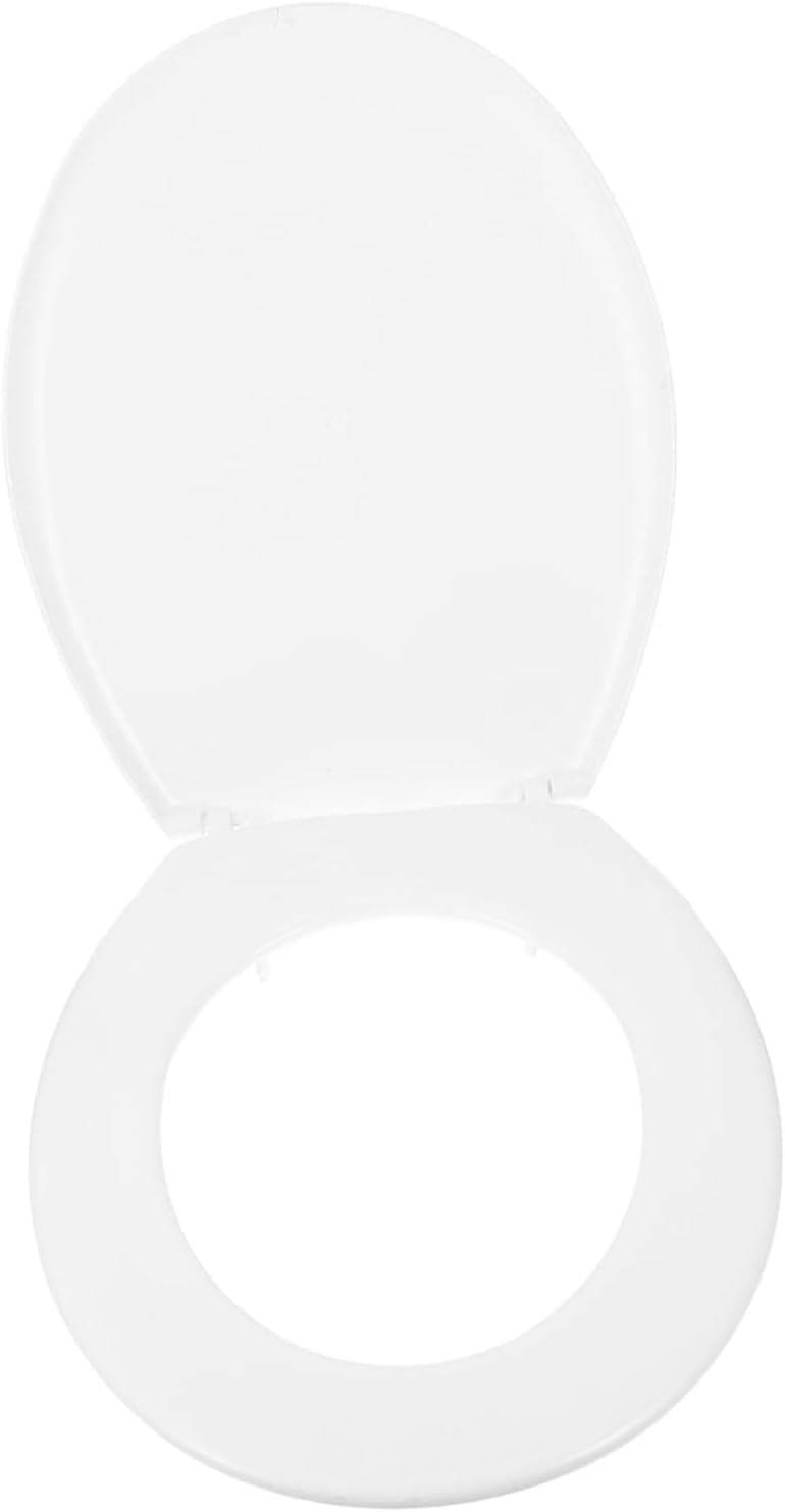 1Set Plastic Toilet Seat Replacement Durable Easy to Clean Flexible Design for Toilets Comfortable Easy Installation Potty Seat Leaf