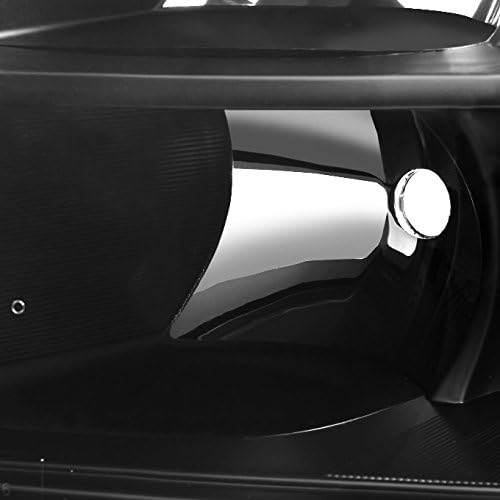 AKKON - For Honda Pilot Black Driver Left + Passenger Right Projector Headlights Head Lamps Replacement Set, Low Beam: H11 Excluded, High Beam: 9005 Excluded, Car Vehicle Light Assembly, Black Housing