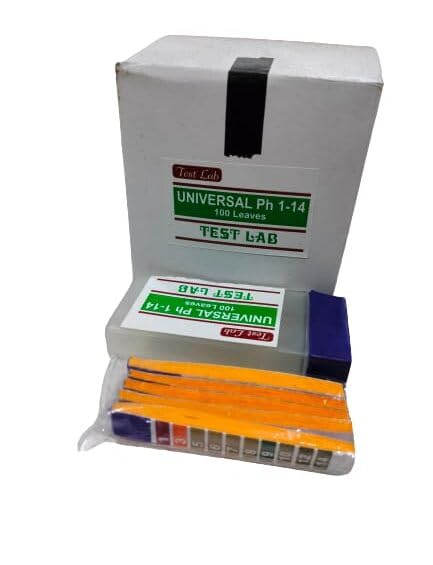 PH Paper In Plastic Box (Pack of 10 Box) Brand OM Labs-image-1