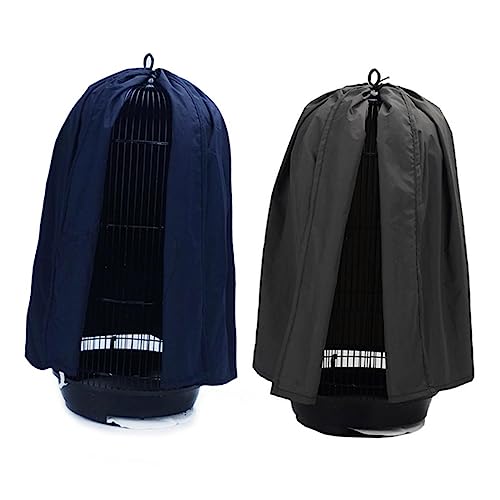 Milisten ケージネット おもちゃ 鶏ねぐらバー 鳥かご 保護 ねずみ プール ウズラ キャリア パラ うさぎ 豚 フィーダー 用品 ケージスカート ケージアクセサリー ケージカバー Blue