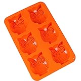 Yunko 6 Owl Silicone Cake Baking Mold Cake Pan Muffin Cups Handmade Soap Moulds DIY Tool