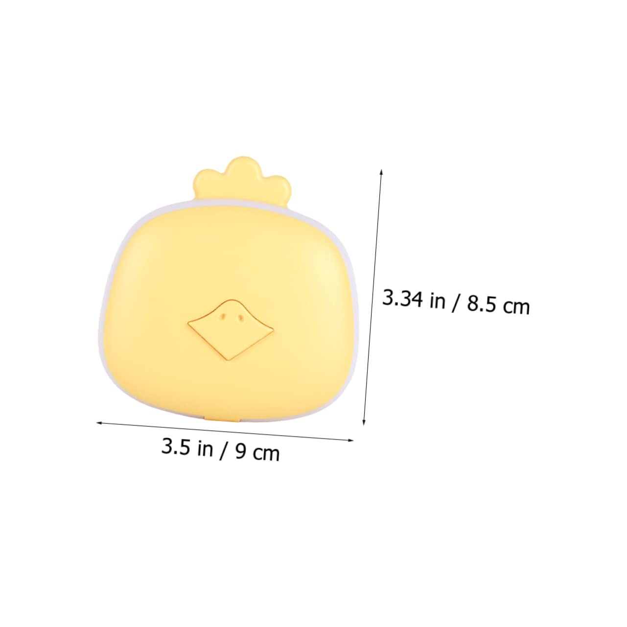 ABOOFAN 2pezzi Mini Scaldamani Elettrico Portatile Ricaricabile Design Compatto e Leggero Riscalda Mani e Piedi Inverno Per Sport e Relax