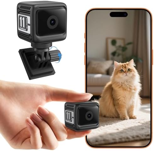 Ohuhu 4k Mini Camera HD Small Cameras with Audio,WiFi Mini Camera...
